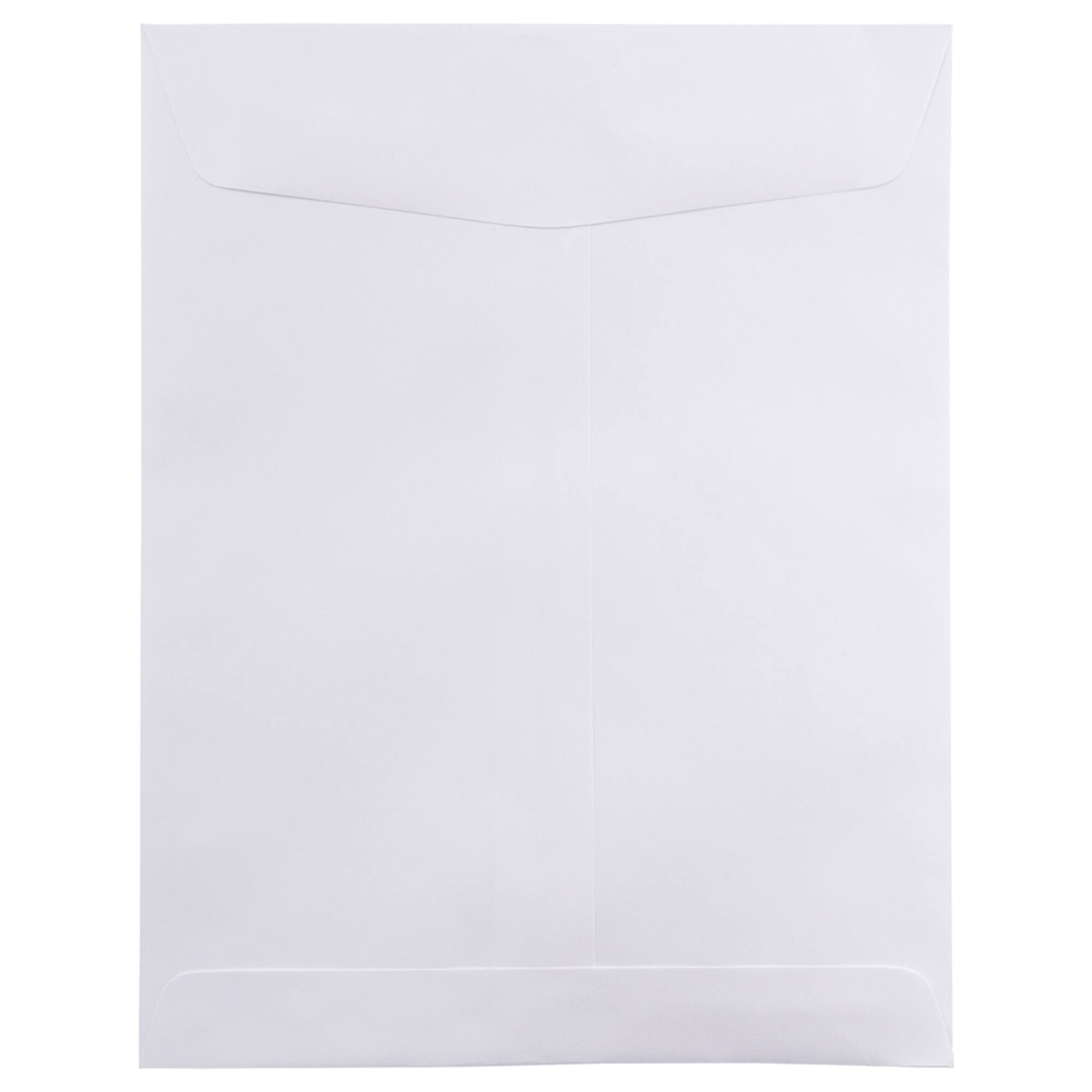 JAM Paper 8.75" x 11.5" White Open End Catalog Commercial Envelopes